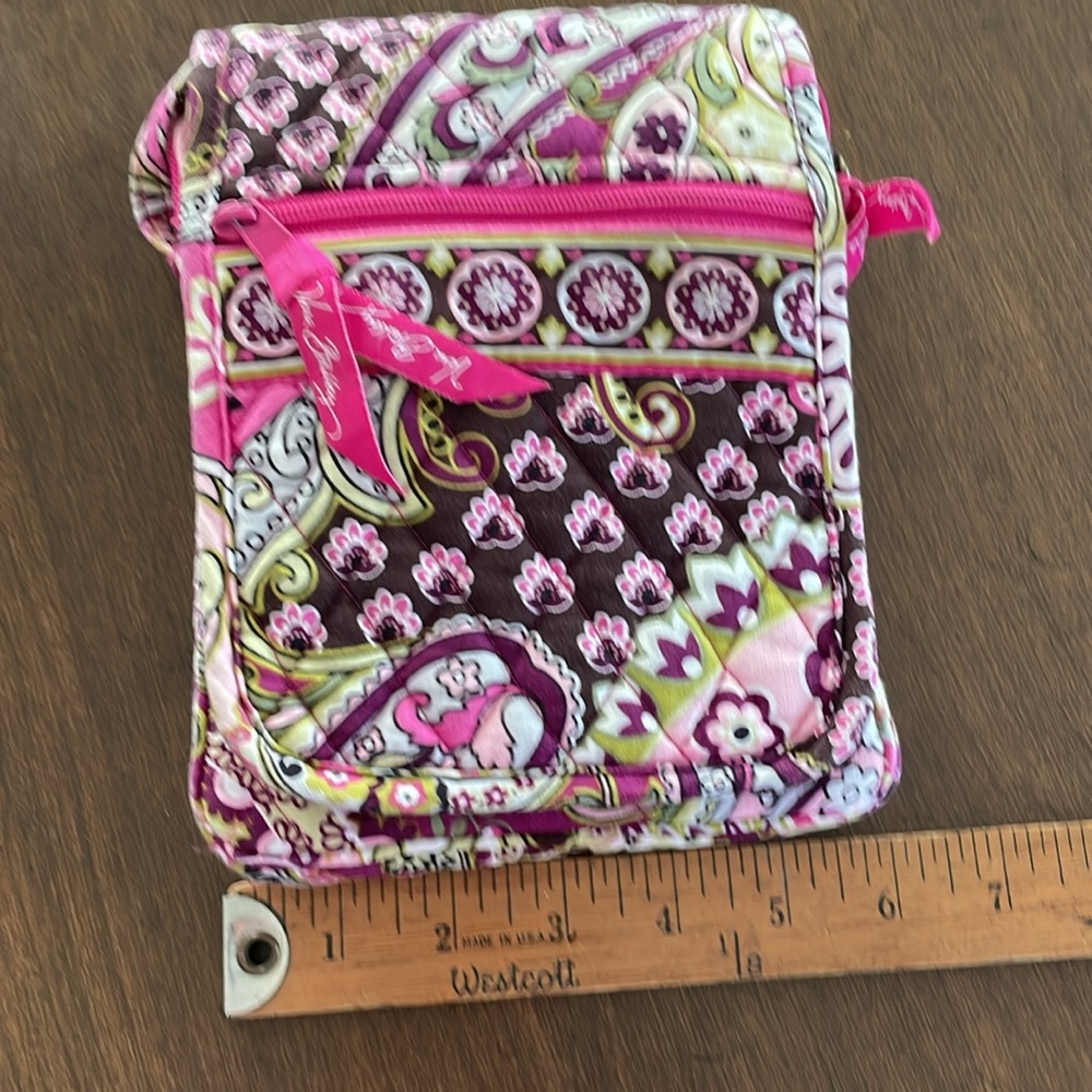 Vera Bradley Crossbody Bag | Very Berry Paisley - Picture 6 of 6